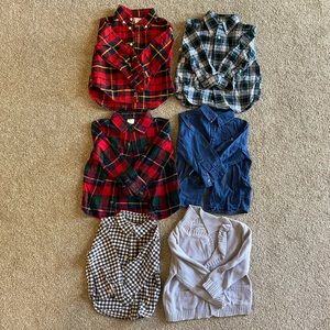 24 mos LS shirts (x6)